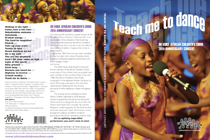 African Childrens Choir, Canada