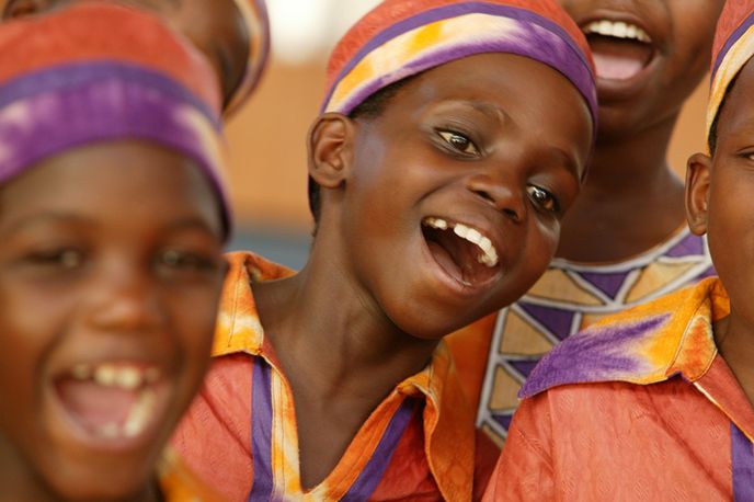 African Children's Choir, Music For Life Centre, Rondebosch, Cape Town