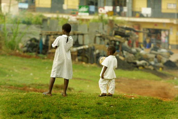 Looking to a better future, Bugalobi, Uganda